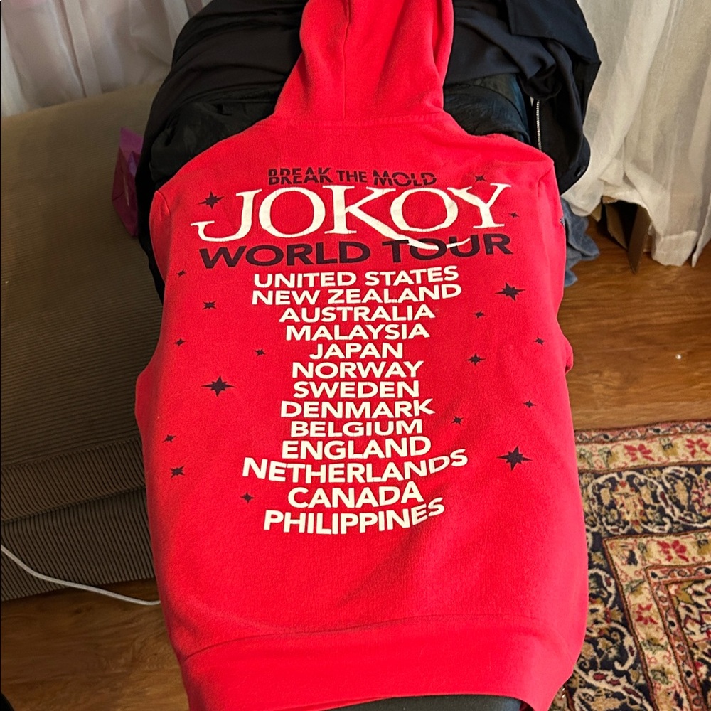 Red Jokoy World Tour Hoodie